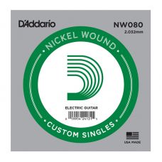 Струна D'ADDARIO NW080 XL Nickel Wound 080